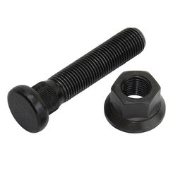 PARAFUSO ROSCA GROSSA COM PORCA DA RODA A DISCO TRASEIRA DE ALUMÍNIO DO SCANIA DE 7/8"X102MM - PARA87A