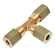 UNIÃO DE COMPRESSÃO "TE" COM ANILHA E SEM INSERT DE METAL DE 06MM - CONE103