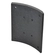 LONA DE FREIO PRIMEIRA MEDIDA DIANTEIRA E TRASEIRA DO MERCEDES BENZ E TRASEIRA DO MAN DE 220X184MM FRAS-LE - MB/188X-AF/730