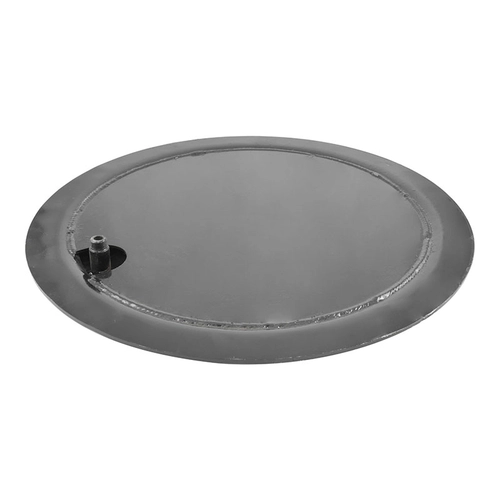 FLANGE INFERIOR DO SUSPENSOR COM 7.14 SEM REFORÇO E SEM FURO DE FIXAÇÃO COM BUJÃO M16X1,5 E DIAMETRO EXTERNO DE 470MM - FLAN12B