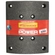 LONA DE FREIO TRASEIRA DO MERCEDES BENZ VOLKSWAGEN E MAN DE 185X220MM TRUCK POWER - TH/164-TPOWER