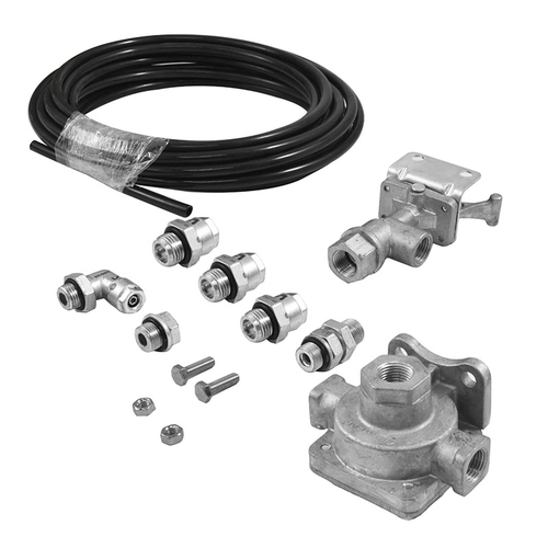 KIT DE INSTALAÇÃO DO SUSPENSOR COM TUBO DE 08MM SEM RELÓGIO PARA O SEMI REBOQUE - KITS08A