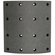 LONA DE FREIO TRASEIRA DO SCANIA DE 255X230MM PLUS - TH/181-PLUS