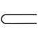 GRAMPO DO SUSPENSOR FORMATO "C" COM 600MM - GRAM08B