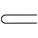 GRAMPO DO SUSPENSOR FORMATO "C" COM 650MM - GRAM07B