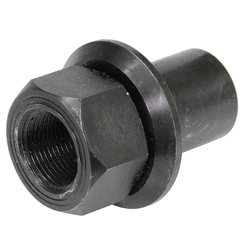 PORCA CENTRALIZADORA PARA RODA TRASEIRA DE AÇO E ALUMÍNIO COM FURO DE 26MM DO VOLVO COM ROSCA DE M22 E CHAVE DE 33MM DE TUBO SUPER LONGO - PORC142