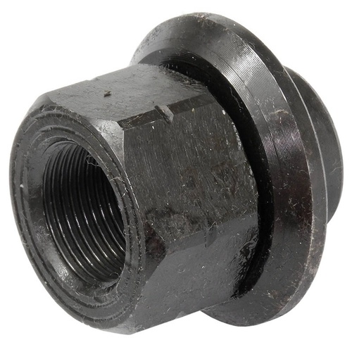 PORCA CENTRALIZADORA PARA RODA DIANTEIRA DE AÇO DO VOLVO COM ROSCA DE M22 E CHAVE DE 33MM DE TUBO CURTO - PORC138