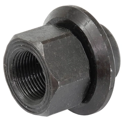 PORCA CENTRALIZADORA PARA RODA DIANTEIRA DE AÇO E ALUMÍNIO DO IVECO E MERCEDES BENZ COM ROSCA DE M22 E CHAVE DE 32MM DE TUBO CURTO - PORC137