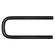 GRAMPO DO MOLEJO DE 7/8" X 92MM X 280MM COM ROSCA FINA FORMATO "D" - GRAM57A
