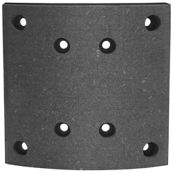 LONA DE FREIO TRASEIRA DO MERCEDES BENZ E DIANTEIRA DO MERCEDES BENZ E MAN FRAS-LE - MB/185-AF600