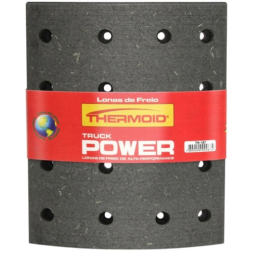 LONA DE FREIO TRASEIRA DA CARRETA GUERRA DE 220X173MM TRUCK POWER - TH/187-TPOWER