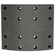 LONA DE FREIO DIANTEIRA DO SCANIA PARA RODA DE DISCO E TRASEIRA DO SCANIA PARA RODA RAIADA 95 PLUS - TH/179-PLUS