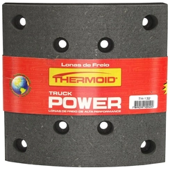LONA DE FREIO TRASEIRA DO MERCEDES BENZ E DIANTEIRA DO MERCEDES BENZ E MAN THERMOID TRUCK POWER - TH/132-TPOWER