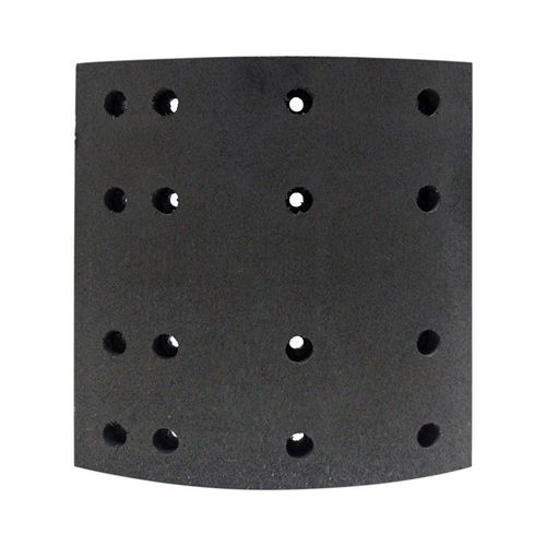 LONA DE FREIO DIANTEIRA E TRASEIRA DAS CARRETAS E TRASEIRA DA TRAÇÃO DO IVECO DE 202X200MM FRAS-LE - CA/32-AF/611