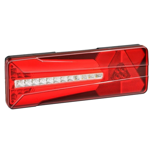 LANTERNA TRASEIRA DAS CARRETAS ROSSETTI DE LED BIVOLT E CONECTOR DE 7 VIAS DO LADO ESQUERDO - LANT179-E