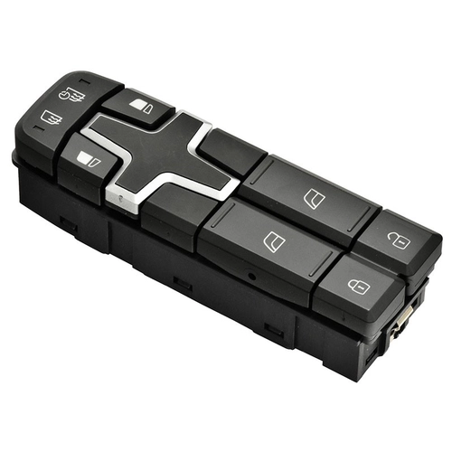 INTERRUPTOR DE ACIONAMENTO DO VIDRO ELÉTRICO COM TRAVA ELÉTRICA DAS PORTAS E DESEMBAÇADOR DO VOLVO LADO ESQUERDO - INTE26B-I
