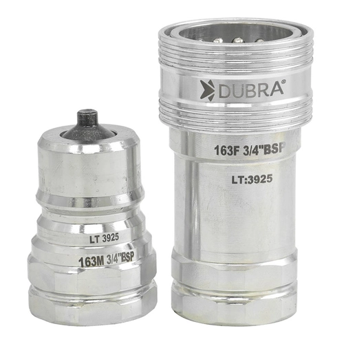 ENGATE RÁPIDO HIDRÁULICO COMPLETO COM ROSCA DE 3/4"BSP - ENGA70A