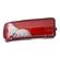 LANTERNA TRASEIRA COM VIGIA LED E CONECTOR DE 6 VIAS DO SCANIA LADO ESQUERDO - LANT28F-E-I