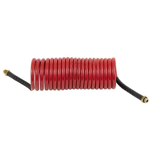 FLEXÍVEL VERMELHO DE LIGAÇÃO CAVALO/CARRETA DO SISTEMA DE AR COM TRAMA DE 6500MM E M16 - FLEX06C