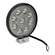PAR DE FAROL AUXILIAR WORKLIGHT UNIVERSAL DE 4X4" COM 09 LEDS REDONDO - FARO80F-I