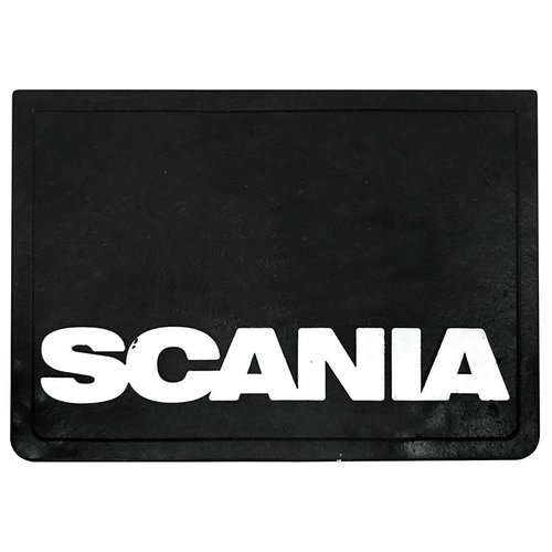 PARA BARRO DO SCANIA DIANTEIRO COM 425X270MM E ESCRITA INFERIOR DE BORRACHA SINTÉTICA - PABA22C