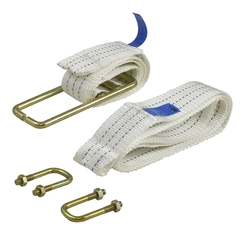 CONJUNTO DE CINTA BRANCA DA TAMPA DO GRANELEIRO DE 3 TONELADAS COMPLETO - CINT46G-BR