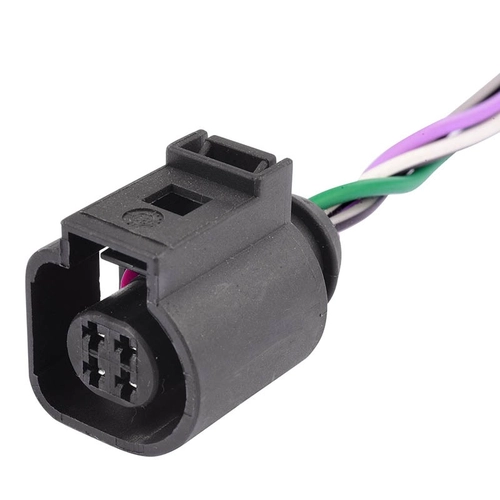 CONECTOR ELÉTRICO FÊMEA SELADO  DE 4 VIAS DO FAROL AUXILIAR DO VOLVO - CONE65