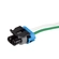 CONECTOR ELÉTRICO DE 2 VIAS DO FAROL AUXILIAR DE MILHA E NEBLINA DO DAF (004 UN.) - CONE169