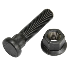 PARAFUSO ROSCA GROSSA COM PORCA DA RODA A DISCO TRASEIRA DO SCANIA DE 7/8"X96MM (010 UN.) - PARA88A