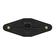 LANTERNA LATERAL VERMELHA DIAMANTE UNIVERSAL DE 03 LEDS PARA CONECTOR DE 2 VIAS - LANT277-VM-LED