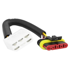 CONECTOR ELÉTRICO DE 5 VIAS PARA LANTERNAS DE LED DA RANDON GUERRA E LIBRELATO COM RABICHO - CONE87B