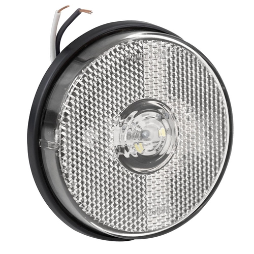 LANTERNA LATERAL CRISTAL FLEXÍVEL DE LED SEM SUPORTE E FIO - LANT170-CR-LED