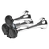 BUZINA PARA CAMINHÕES COM 3 CORNETAS DE MODELO UNIVERSAL BIVOLT E CROMADA - BUZI06B-I