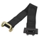 CONJUNTO DA CINTA PRETA COM FIXADOR CENTRAL LOCK DE 50MM X 0,42M DAS CARRETAS SIDER - CONJ38A