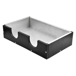 CAIXA DE MADEIRA PEQUENA PARA FOGAREIRO DE 470X290X110MM - CAIX39
