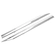 EMBLEMA TRANSVERSAL CROMADO COM FRISO DO MEIO DA GRADE FRONTAL DA CABINE DO VOLVO - EMBL47