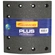 LONA DE FREIO TRASEIRA DO VOLVO DE 200X178MM PLUS - TH/207-PLUS