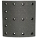 LONA DE FREIO TRASEIRA DO VOLVO DE 200X178MM PLUS - TH/207-PLUS