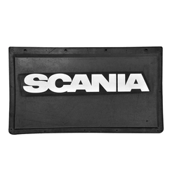 PARA BARRO DO SCANIA TRASEIRO COM 610X360MM E ESCRITA CENTRAL DE BORRACHA SINTÉTICA - PABA23A