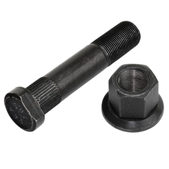 PARAFUSO ROSCA FINA COM PORCA DA RODA A DISCO DE ALUMÍNIO DAS CARRETAS RANDON DE 22X110MM - PARA236
