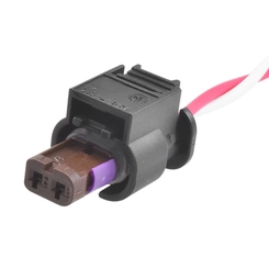 CONECTOR ELÉTRICO COMPLETO DE 2 VIAS PARA FAROL AUXILIAR DO MERCEDES BENZ - CONE151