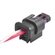 CONECTOR ELÉTRICO COMPLETO DE 2 VIAS PARA FAROL AUXILIAR DO MERCEDES BENZ - CONE151