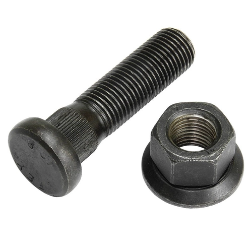 PARAFUSO ROSCA GROSSA COM PORCA DA RODA A DISCO DE ALUMÍNIO DIANTEIRA DO SCANIA DE 7/8"X85MM - PARA97A
