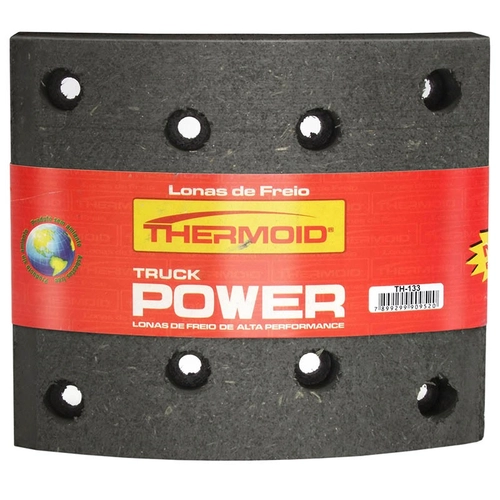 LONA DE FREIO DIANTEIRA E TRASEIRA DO MERCEDES BENZ DE 180X165MM TRUCK POWER - TH/133-TPOWER