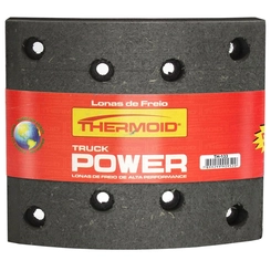 LONA DE FREIO DIANTEIRA E TRASEIRA DO MERCEDES BENZ DE 180X165MM TRUCK POWER - TH/133-TPOWER