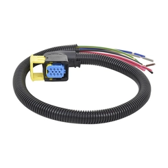 CONECTOR ELÉTRICO COM TRAVA DE 8 VIAS PARA FAROL PRINCIPAL DO MERCEDES BENZ E LANTERNA TRASEIRA DO DAF E IVECO - CONE150A