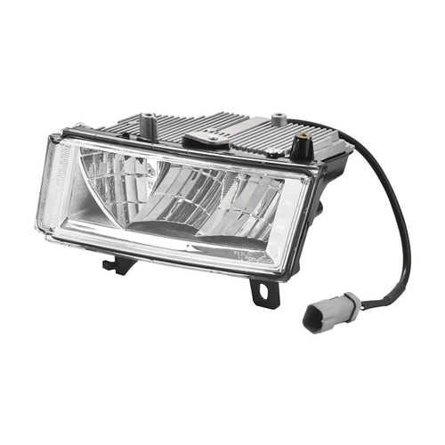 FAROL AUXILIAR DE MILHA E NEBLINA COM LÂMPADA DE LED E CHICOTE DE 4 VIAS DO SCANIA LADO ESQUERDO - FARO67-E-I