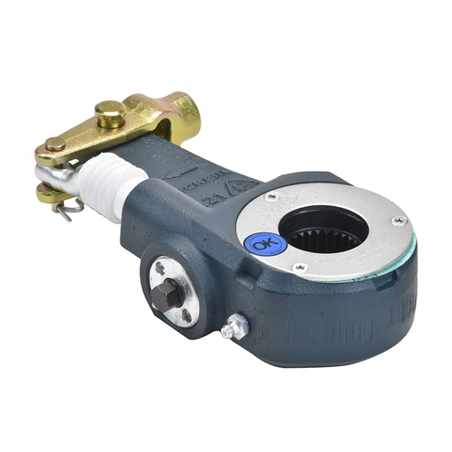 CATRACA DE FREIO AUTOMÁTICA DE 28 ESTRIAS COM FORQUILHA 1 FURO E CHAVE DE 12MM DA CARRETA NOMA PARA AMBOS OS LADOS - ALAV59