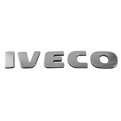 EMBLEMA CROMADO DA GRADE FRONTAL DA CABINE DO IVECO - EMBL58-DIP