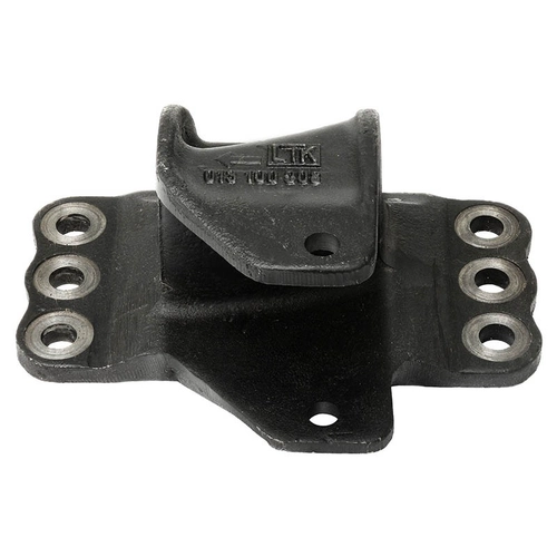 SUPORTE DE FIXAÇÃO DO MOLEJO TRASEIRA DOS TRUCKS SUSPENSYS VOLVO IVECO E MERCEDES BENZ LADO ESQUERDO - SUPO84